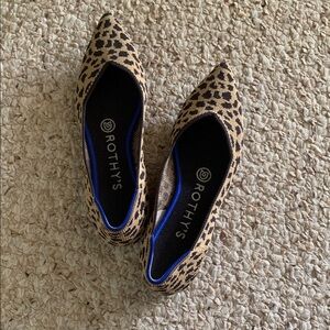 Rothy’s Leopard Flats